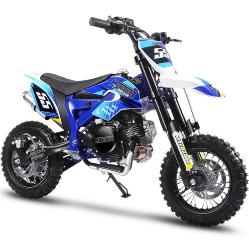 ◆ Smooth Ace tha Hooligan - Revolution Hooligan Kids Gas Dirt Bike, 60cc 4-Stroke, Electric Start