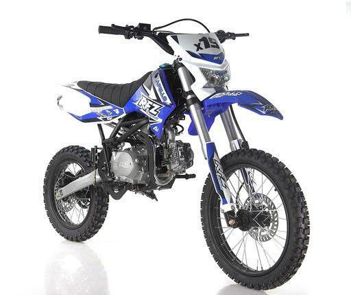 アクアマドール　ARS9 Apollo RFZ 125cc X19 Dirt Bike, 4-Speed Manual, Headlight, Dual
