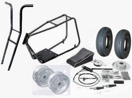 Bike Frame Inch Bike Mini Bike Kit, Wheels – GoKarts USA®