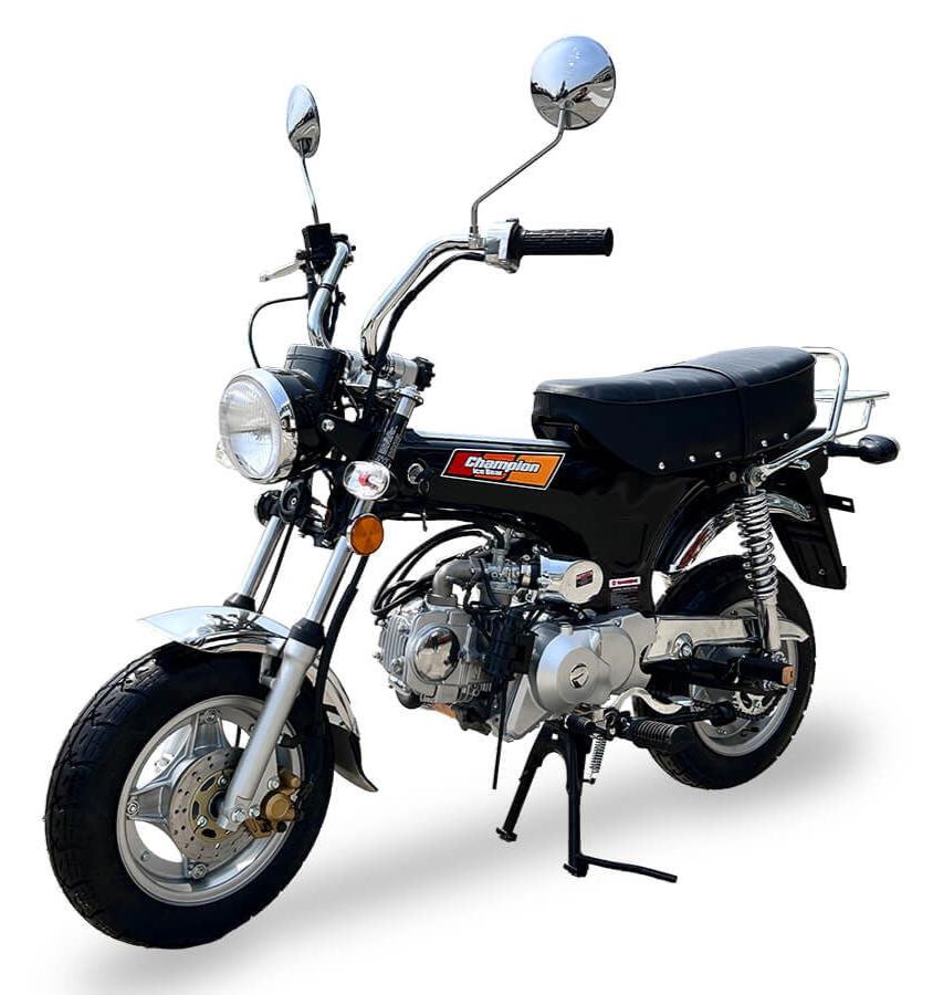 Champion 125cc Retro Motorcycle, 4-speed semi-automatic, 10 inch