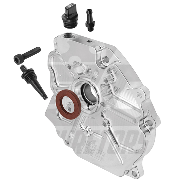 EC Advanced Billet Side Cover for GX200, 6.5HP Clone, 212 Hemi
