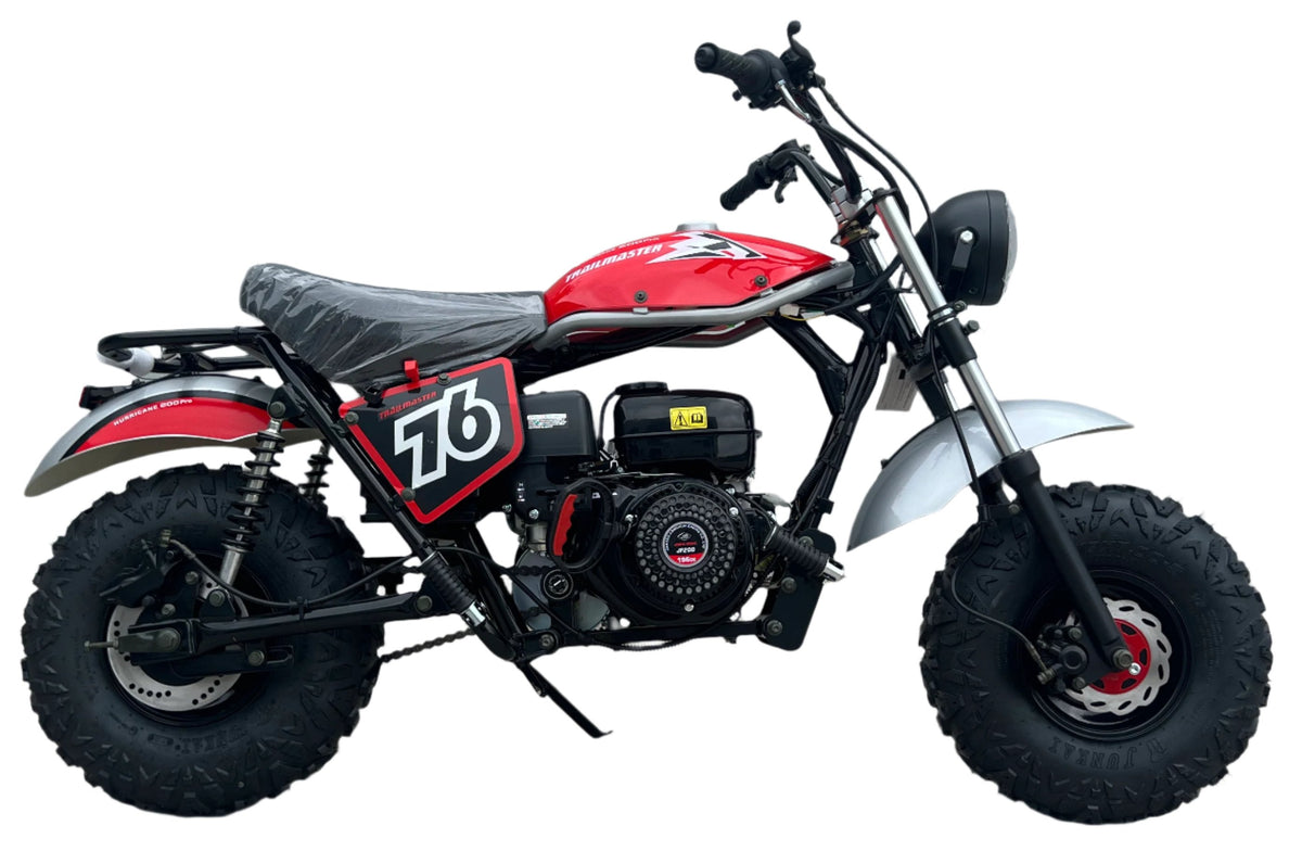 TrailMaster Hurricane 200X PRO Mini Bike, 196cc with
