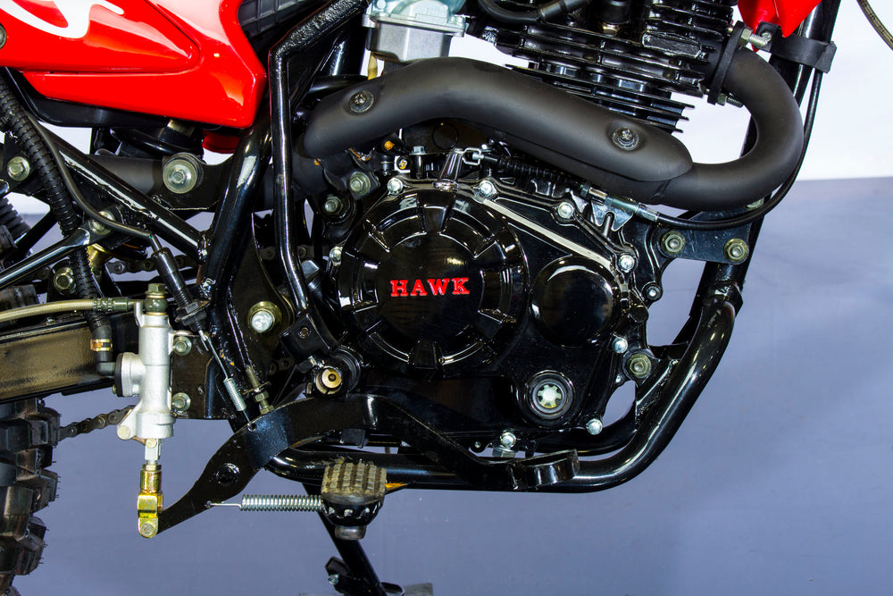 Hawk 250cc Dual Sport Motorcycle, 5-speed Manual