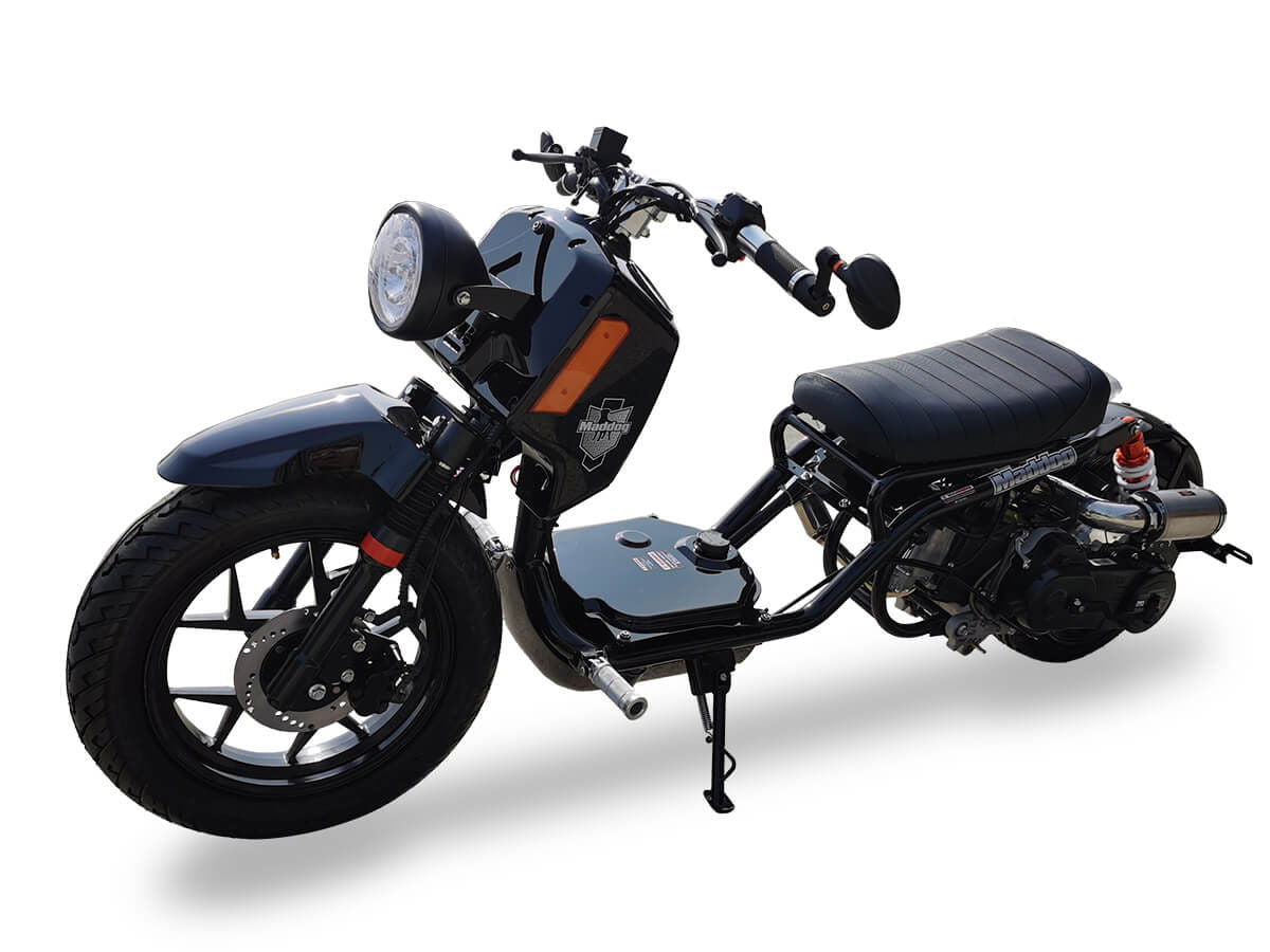 Maddog Gen V 50cc Street Scooter, Automatic, Front Disc Brake, 14