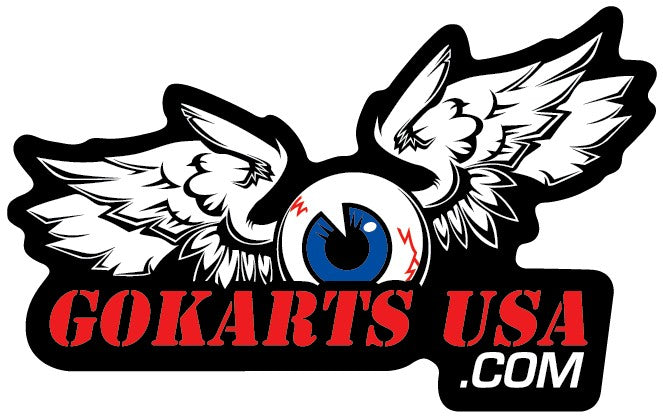GoKarts USA Eye-Ball and Wing Sticker