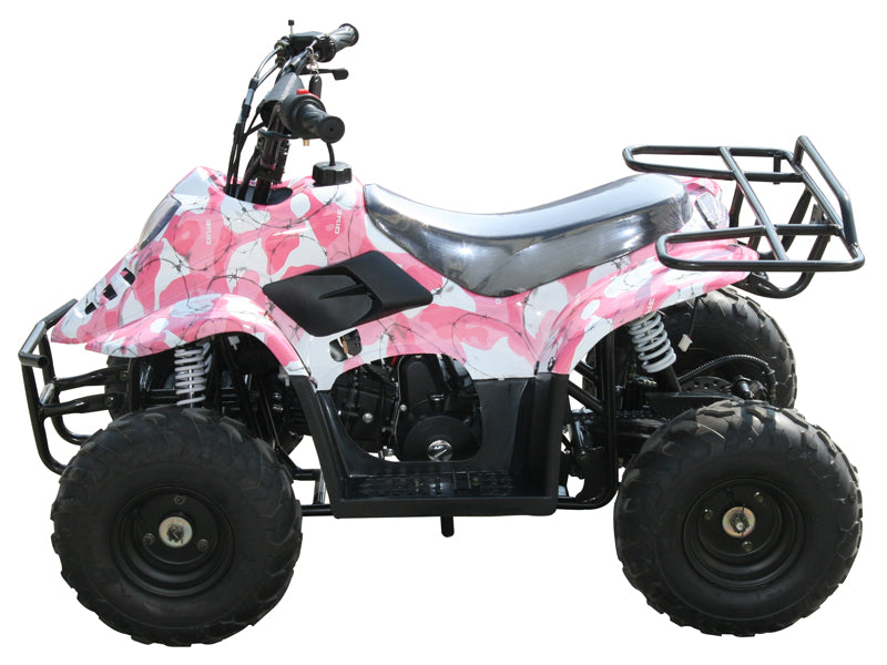 Mini Sport ATV 110, Gas Engine with Remote Start/Kill, Speed Governor 6 inch Wheels BEST ATV FOR KIDS AGES 8-12