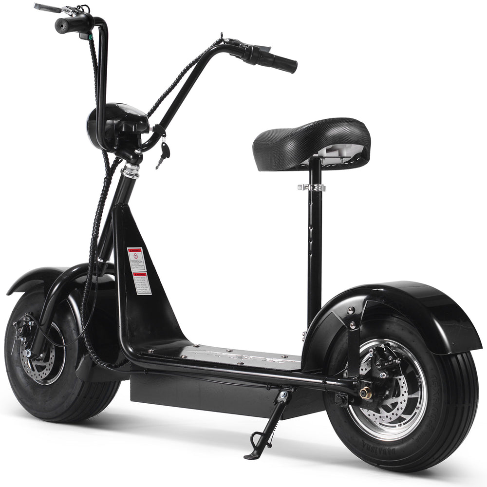 Moto-Tec FatBoy 800w Electric Scooter, (No License Required)