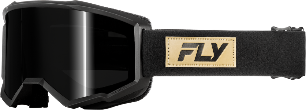 Focus Sand Goggle Black/Tan W/ Dark Smoke Lens