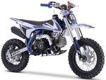 TrailMaster TM15 110cc Dirt Bike, 4-Speed Semi-Auto, Electric Start w/Kick backup, Dual Disc Brakes (12/10) Ages 8-12 - GoKarts USA®