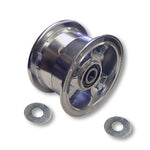 5 in. Aluminum Tri-Star Wheel, 3 in. Wide, 5/8 in. ID Tapered Roller Bearing