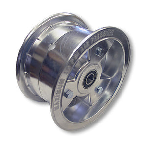 6 in. Aluminum Tri-Star Wheel, 4 in. Wide, 3/4 in. Precision Ball Bearing