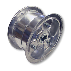 6 in. Aluminum Tri-Star Wheel, 3.5 in. Wide, 5/8 in. Standard Ball Bearing