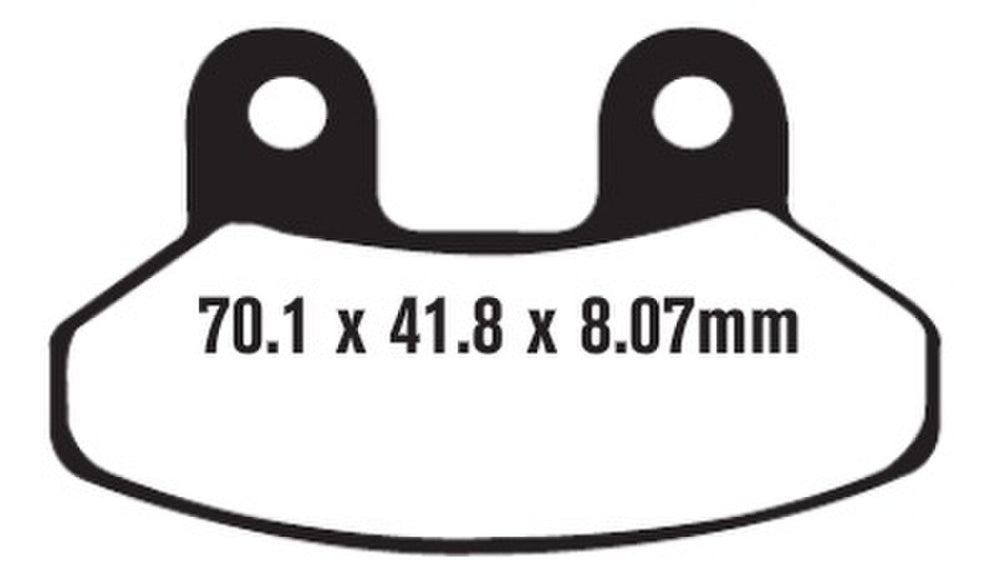 EBC Brakes SFA306 Scooter Brake Pads