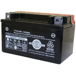 12V 6AH Battery YTX7A-BS - GoKarts USA®