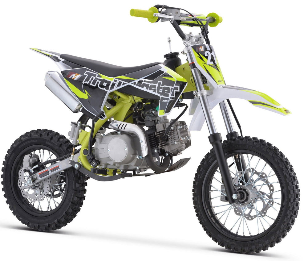 TrailMaster TM21 125cc Dirt Bike 4-Speed Auto (14/12) Ages 12-16 - GoKarts USA®