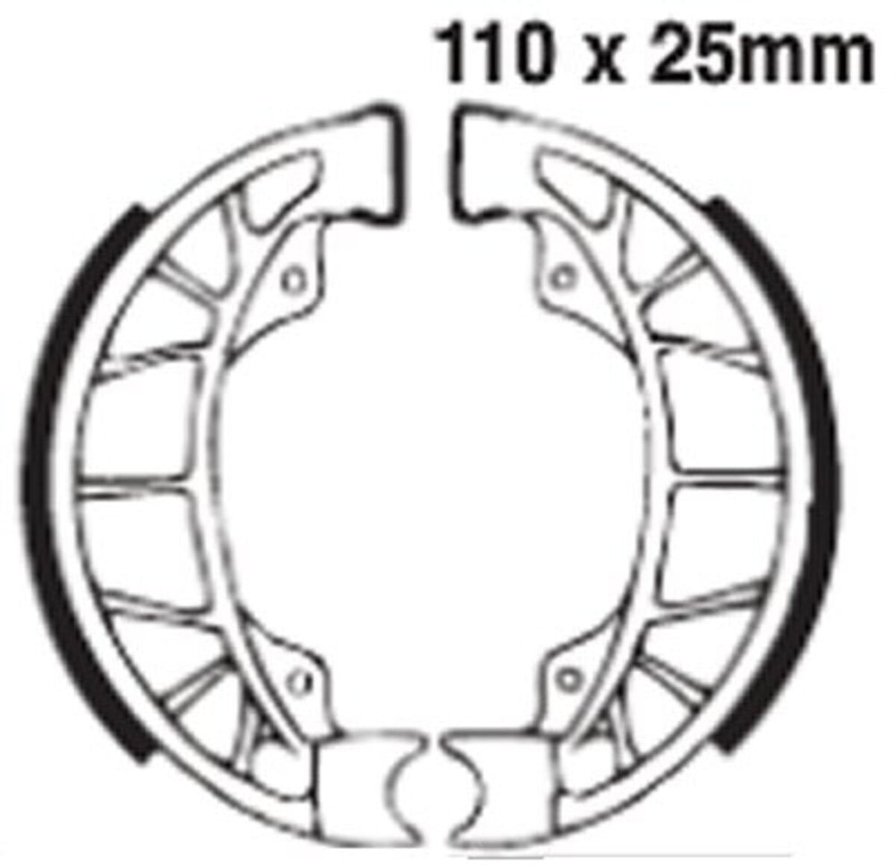 EBC Brakes 899 Brake Shoes 110x25mm