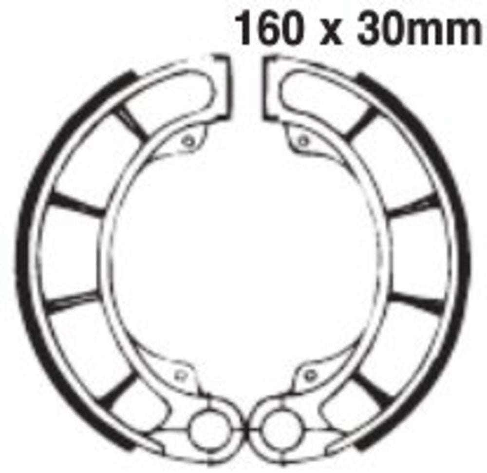 EBC Brakes 351 Brake Shoes 160x30mm