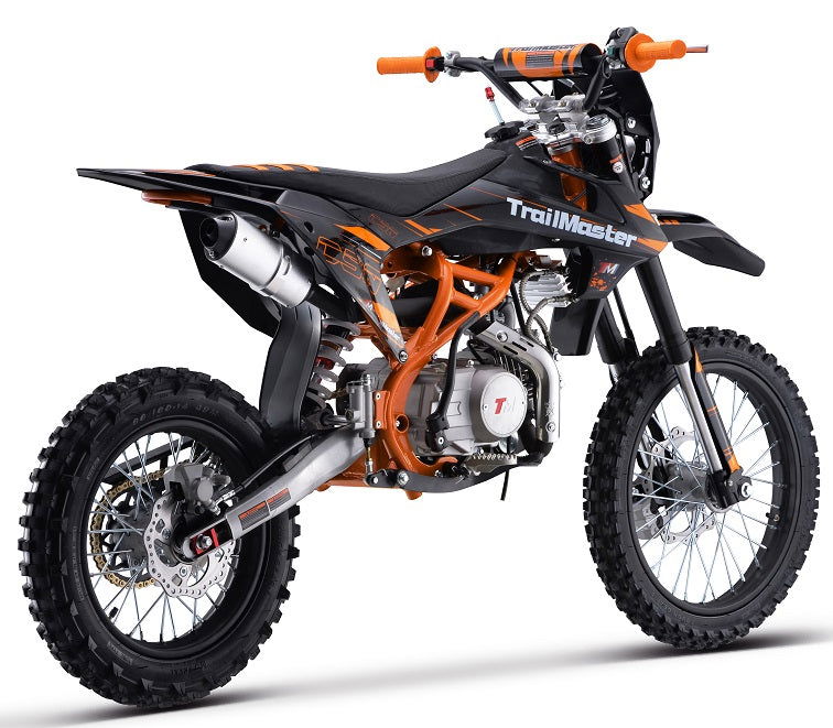 TrailMaster C50 150cc Gas Dirt Bike, 4-Speed Manual Clutch (17/14) Wheels - GoKarts USA®