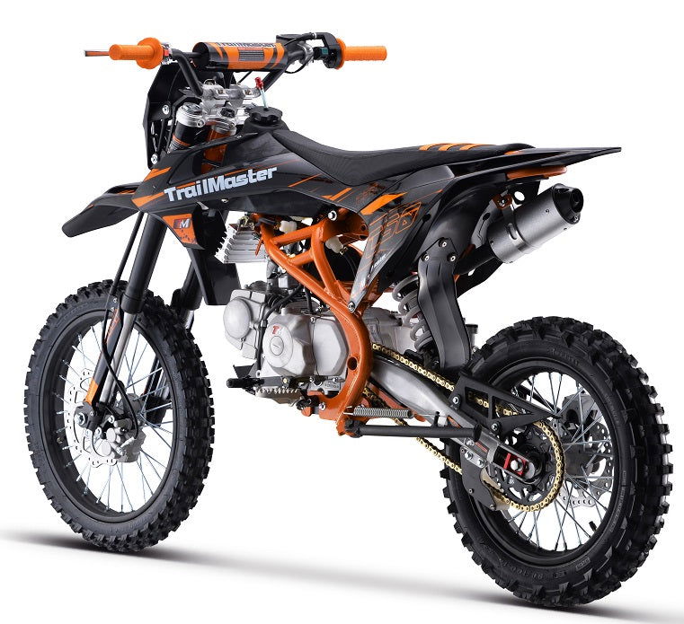 TrailMaster C50 150cc Gas Dirt Bike, 4-Speed Manual Clutch (17/14) Wheels - GoKarts USA®