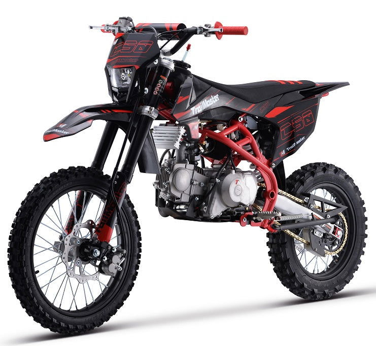 TrailMaster C50 150cc Gas Dirt Bike, 4-Speed Manual Clutch (17/14) Wheels - GoKarts USA®