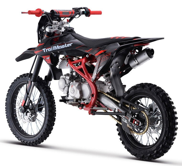 TrailMaster C50 150cc Gas Dirt Bike, 4-Speed Manual Clutch (17/14) Wheels - GoKarts USA®