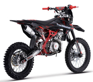 TrailMaster C50 150cc Gas Dirt Bike, 4-Speed Manual Clutch (17/14) Wheels - GoKarts USA®