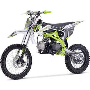 X3 Gas Dirt Bike, 125cc 4-Stroke, Electric Start, Manual 4-Speed, 17/14 inch Wheels - GoKarts USA®