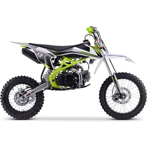 X3 Gas Dirt Bike, 125cc 4-Stroke, Electric Start, Manual 4-Speed, 17/14 inch Wheels - GoKarts USA®