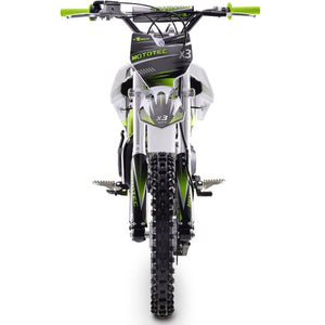 X3 Gas Dirt Bike, 125cc 4-Stroke, Electric Start, Manual 4-Speed, 17/14 inch Wheels - GoKarts USA®