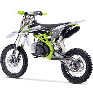 X3 Gas Dirt Bike, 125cc 4-Stroke, Electric Start, Manual 4-Speed, 17/14 inch Wheels - GoKarts USA®