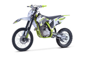 TrailMaster TM31 250cc Dirt Bike 5-Speed Manual Dual Disc Brakes, Electric Start with Kick backup (19/16) - GoKarts USA®