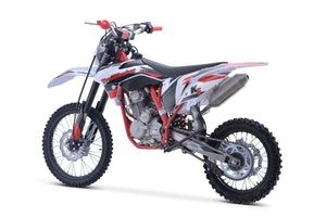 TrailMaster TM31 250cc Dirt Bike 5-Speed Manual Dual Disc Brakes, Electric Start with Kick backup (19/16) - GoKarts USA®