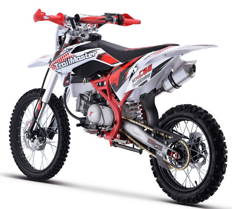 TrailMaster C60 160cc Dirt Bike, 4-Speed Manual (19/16) Wheels - GoKarts USA®