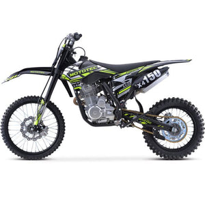 X4 150cc Dirt Bike, 4-Stroke, Electric Start, Manual 5-Speed, 19/16 inch Wheels - GoKarts USA®