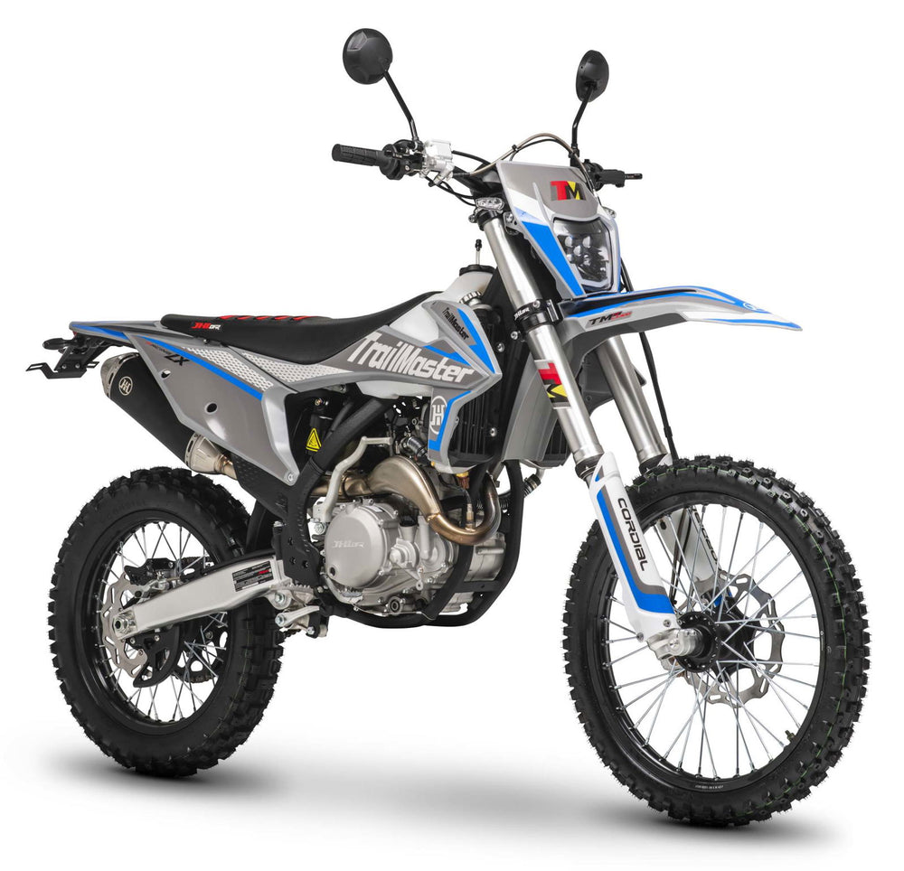 new! TrailMaster LX300 Dirt Bike NC300 EFI Racing Engine Liquid Cooled 6-Speed Manual Dual Disc Brakes, Electric Start with Kick backup (21/18) - GoKarts USA®