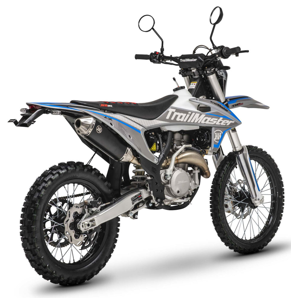 new! TrailMaster LX300 Dirt Bike NC300 EFI Racing Engine Liquid Cooled 6-Speed Manual Dual Disc Brakes, Electric Start with Kick backup (21/18) - GoKarts USA®