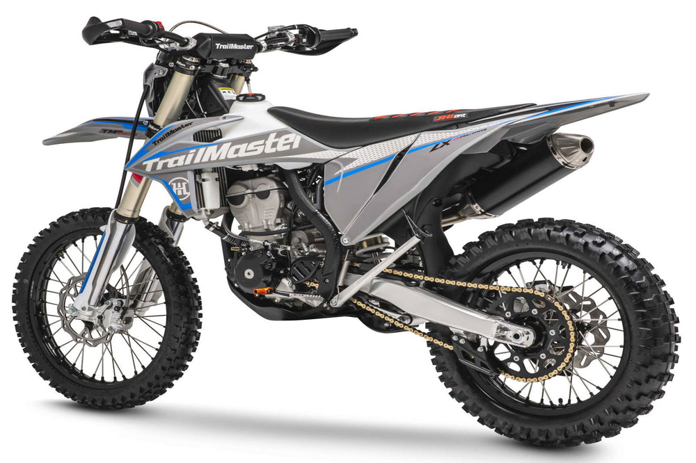 new! TrailMaster LX300-Pro Dirt Bike NC300 EFI Racing Engine Liquid Cooled 6-Speed Manual Dual Disc, Electric Start with Kick backup, Billet Wheels (21/18) - GoKarts USA®