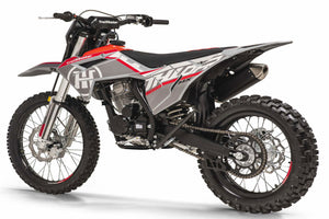 new! TrailMaster MX250 Dirt Bike 5-Speed Manual Dual Disc Brakes, Electric Start (21/18) - GoKarts USA®