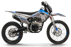 new! TrailMaster MX250 Dirt Bike 5-Speed Manual Dual Disc Brakes, Electric Start (21/18) - GoKarts USA®