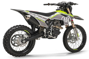 new! TrailMaster MX250-Pro Dirt Bike 5-Speed Manual Dual Disc Brakes, Electric Start (21/18) - GoKarts USA®