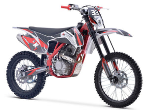 TrailMaster TM33 250 Dirt Bike, 5-Speed Manual, Dual Disc Brakes (21/18) - GoKarts USA®