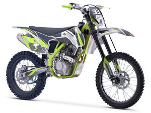 TrailMaster TM33 250 Dirt Bike, 5-Speed Manual, Dual Disc Brakes (21/18) - GoKarts USA®