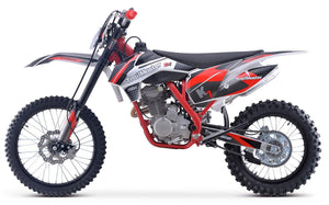 TrailMaster TM33 250 Dirt Bike, 5-Speed Manual, Dual Disc Brakes (21/18) - GoKarts USA®