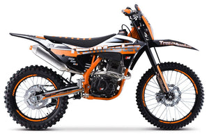 TrailMaster TM35 250cc Dirt Bike, 5-Speed Manual, Dual Disc Brakes, (21/18) Wheels - GoKarts USA®