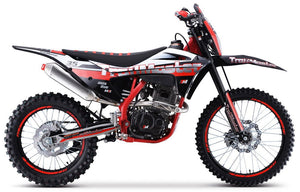 TrailMaster TM35 250cc Dirt Bike, 5-Speed Manual, Dual Disc Brakes, (21/18) Wheels - GoKarts USA®