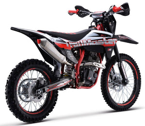 TrailMaster TM35 250cc Dirt Bike, 5-Speed Manual, Dual Disc Brakes, (21/18) Wheels - GoKarts USA®