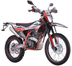 TrailMaster TM35X 250cc Dual Sport Dirt Bike, 5-Speed Manual, Dual Disc Brakes, (21/18) Wheels - GoKarts USA®