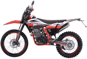 TrailMaster TM35X 250cc Dual Sport Dirt Bike, 5-Speed Manual, Dual Disc Brakes, (21/18) Wheels - GoKarts USA®