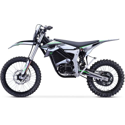 Venom Electric Dirt Bike, 4-Speed Manual, 72v 12000w, 21/18 inch Wheels - GoKarts USA®