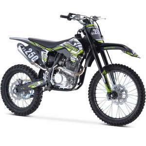 X5 250cc Dirt Bike, 4-Stroke, Electric Start, Manual 5-Speed, 21/18 inch Wheels - GoKarts USA®